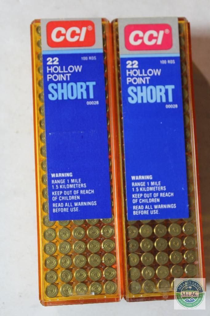 200 Rounds CCI 22 Short Ammo