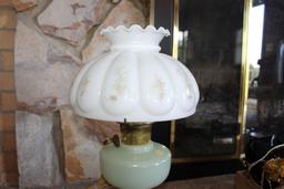 Aladdin Lamp Converted to Electric Lamp.