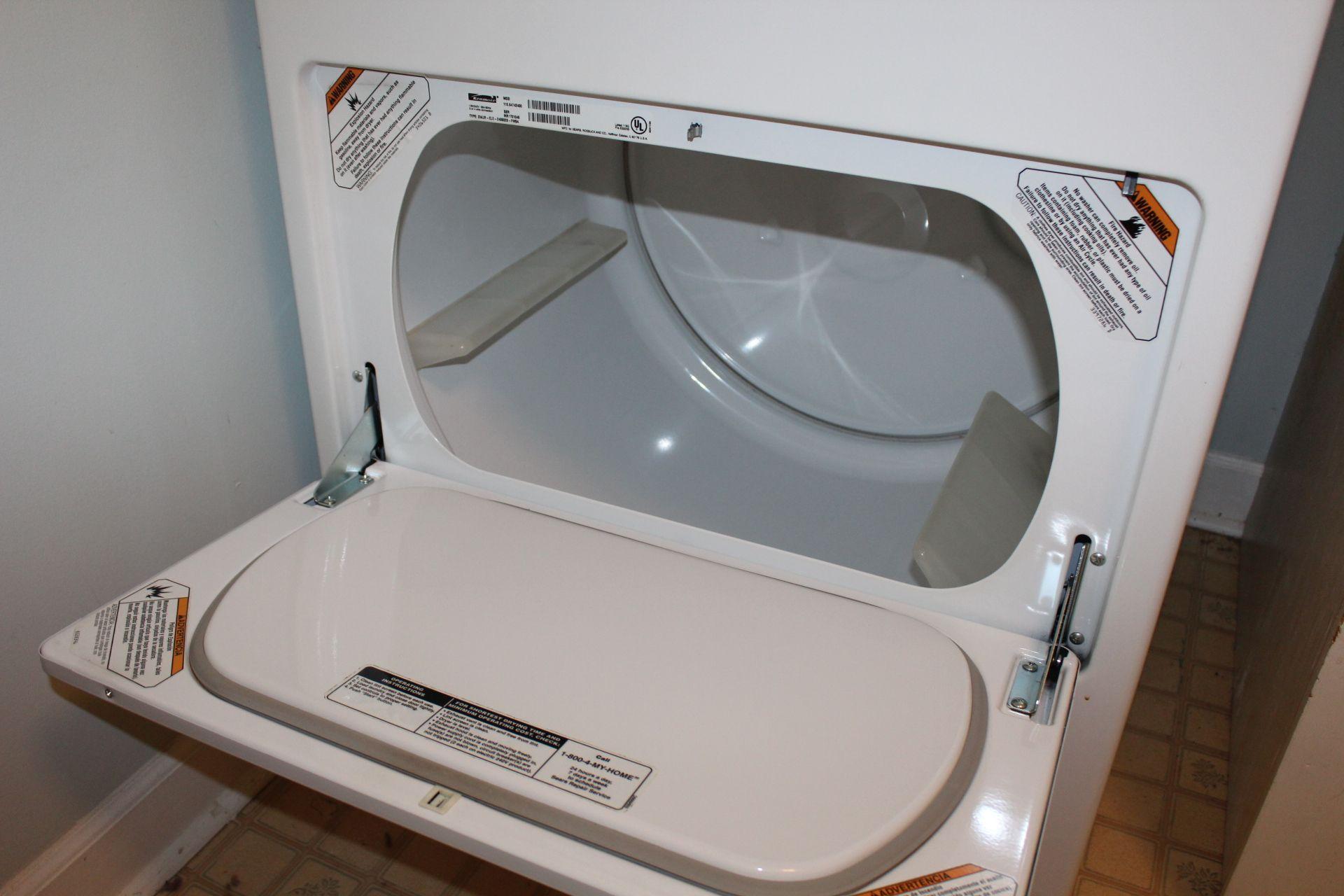 Kenmore 70 Series Heavy Duty Super Capacity Dryer.
