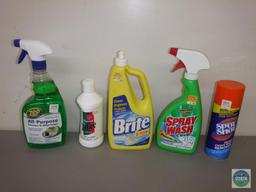 Lot Cleaners Spray N Wash, Spot Shot, Brite, Diamond Juliee, Degreaser