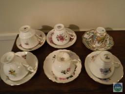 Assorted Cup and Saucer Collection