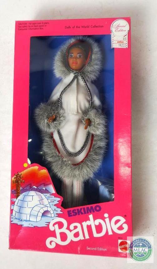 Special Edition Dolls of The World Collection 1990 Eskimo Barbie
