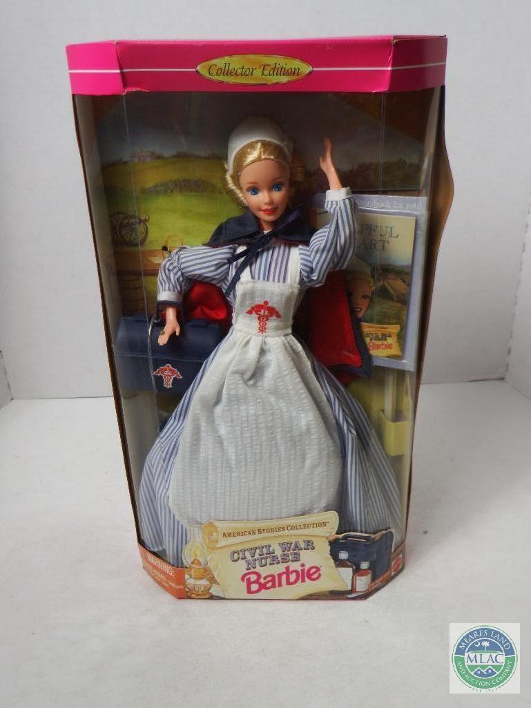 Collector Edition American Stories Collection Civil War Nurse 1995 Barbie