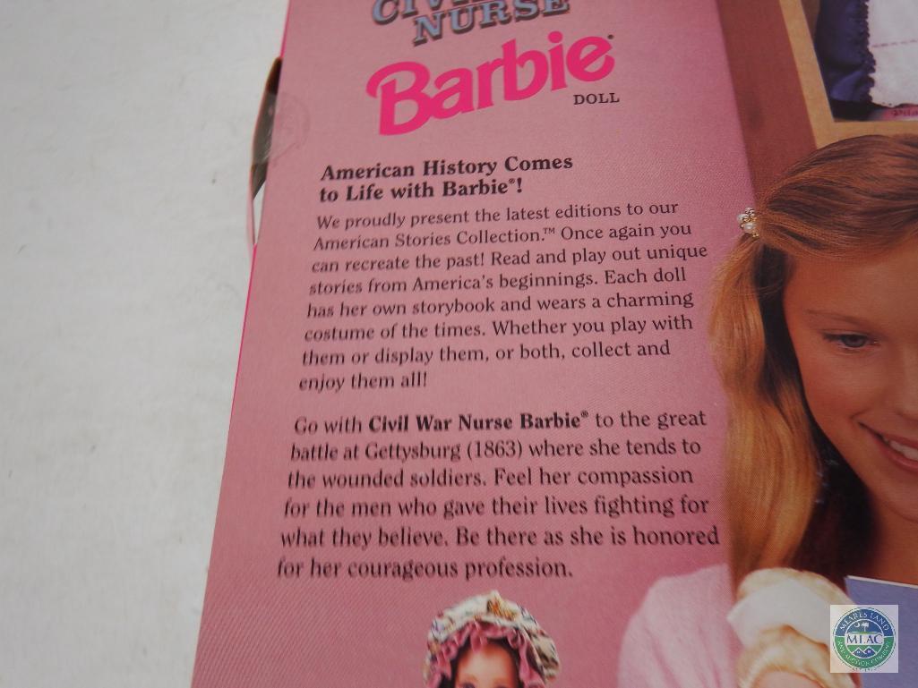 Collector Edition American Stories Collection Civil War Nurse 1995 Barbie