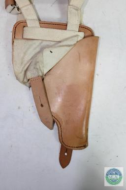 Vintage German Leather Shoulder Holster Walther & Makarov