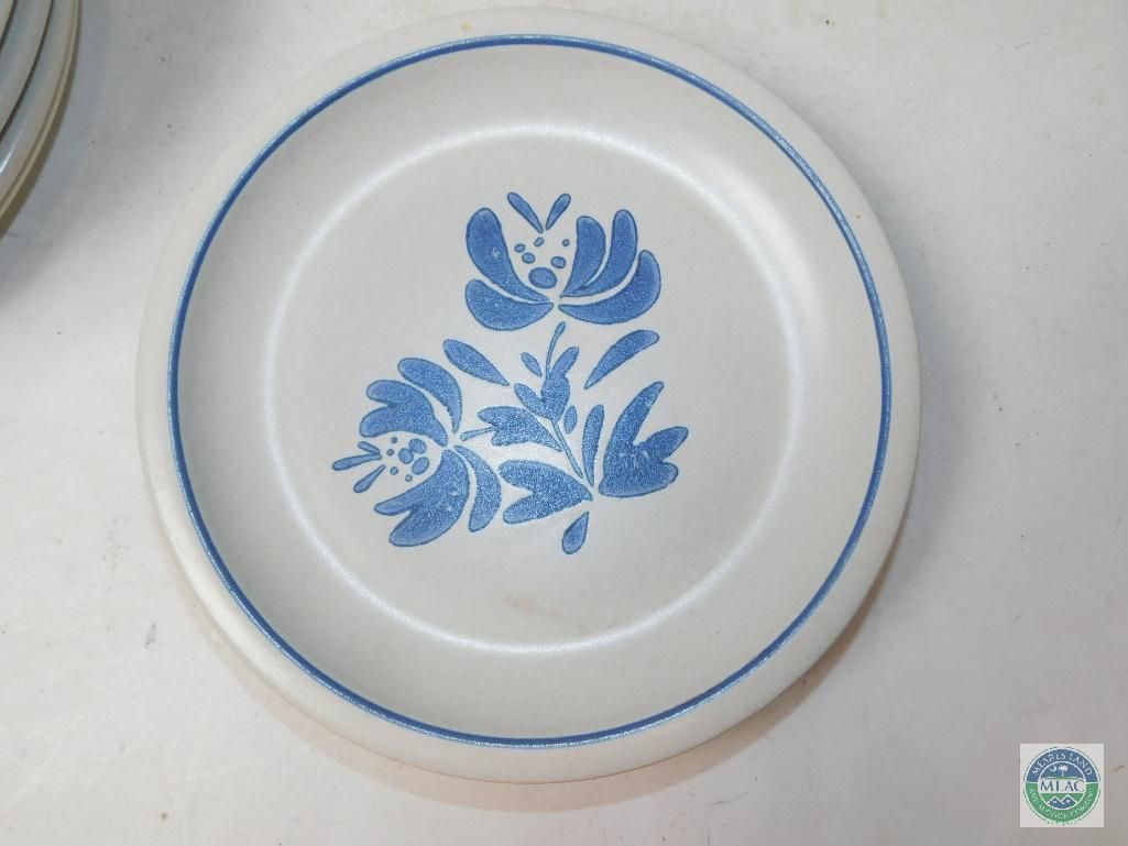 Pfaltzgraff Yorktowne Dinner, Salad, and Saucer Plate Lot