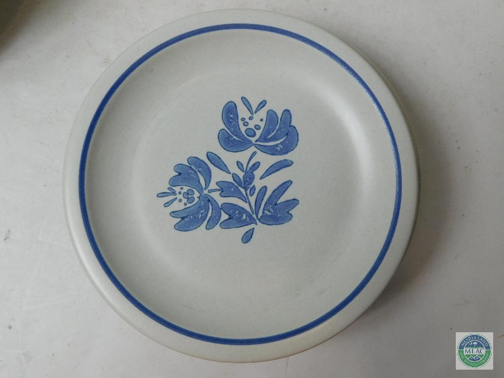 Pfaltzgraff Yorktowne Dinner, Salad, and Saucer Plate Lot