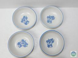 Pfaltzgraff Yorktowne Lot of 2 Soup Bowls & 4 Condiment Bowls