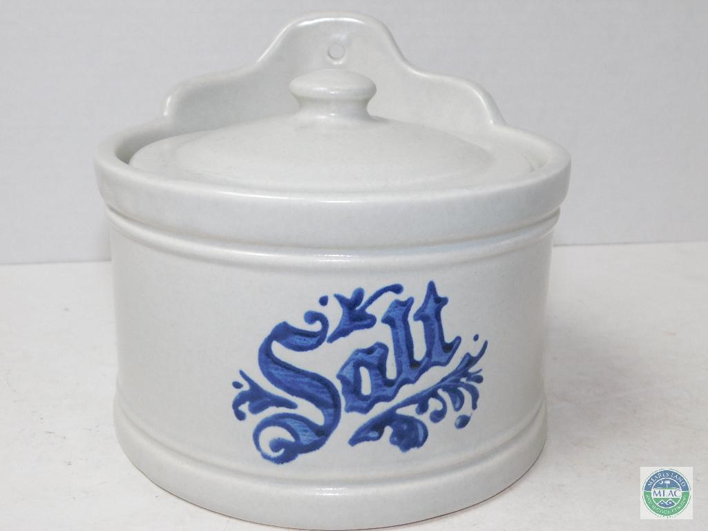 Pfaltzgraff Yorktowne Lot Salt Canister & Salt & Pepper Shakers