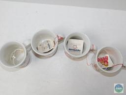 Lot of 4 Annie Cartoon Coffee Mugs