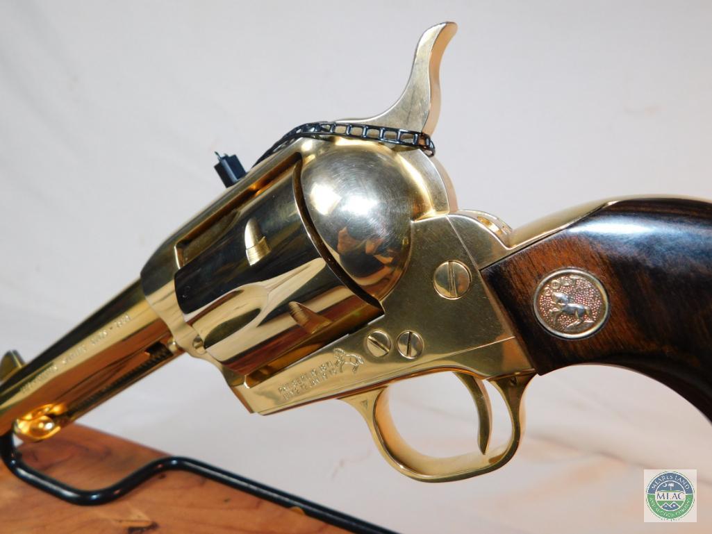 Colt .45 & .22 LR Gold Plated Revolver Set 1964 Pair