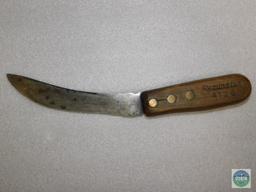 Vintage Remington 4126 Skinner Knife Wood Handle