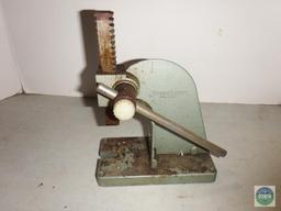 Vintage Panapress Table Top Arbor press