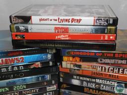 Lot Horror Scary DVD Collection & Halloween Book