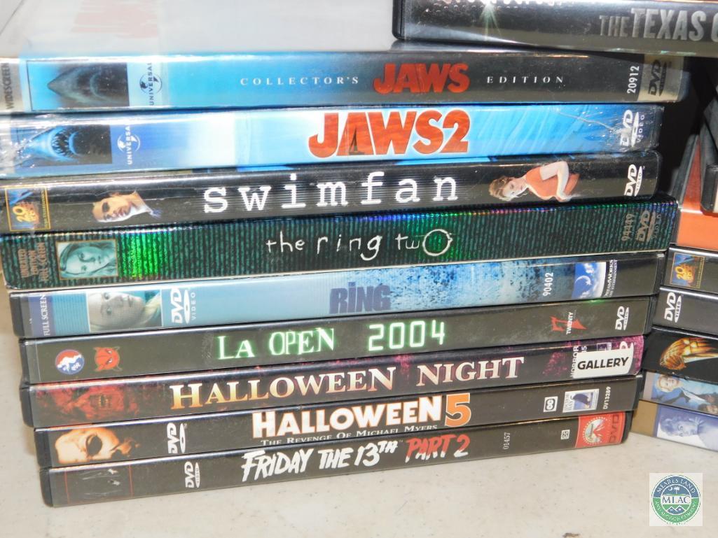 Lot Horror Scary DVD Collection & Halloween Book