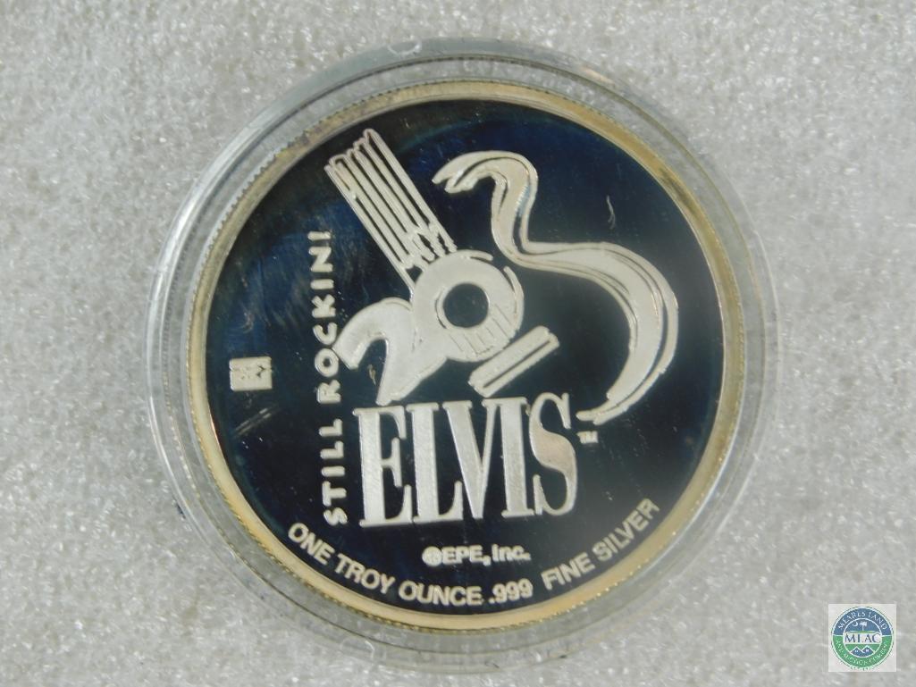 Elvis Presley 20 Still Rockin Commemorative Coin