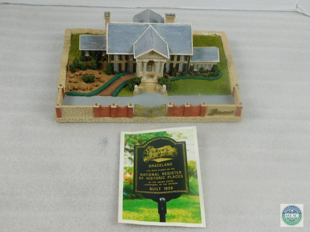 Elvis Presley Graceland Replica Model