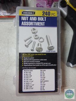 Toolbox Nut Bolt Set Funnels Chalk Shackle +