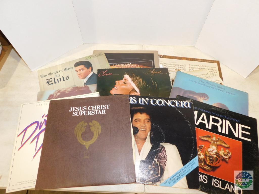 Lot Vintage LP Records Oliva Patsy Cline +