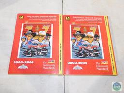 Lot 2 Dale Earnhardt & Richard Petty Phone Books