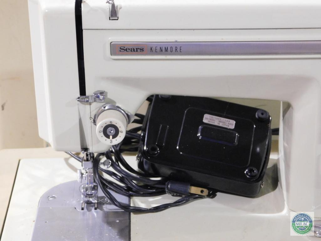 Vintage Sears Kenmore Electric Sewing Machine
