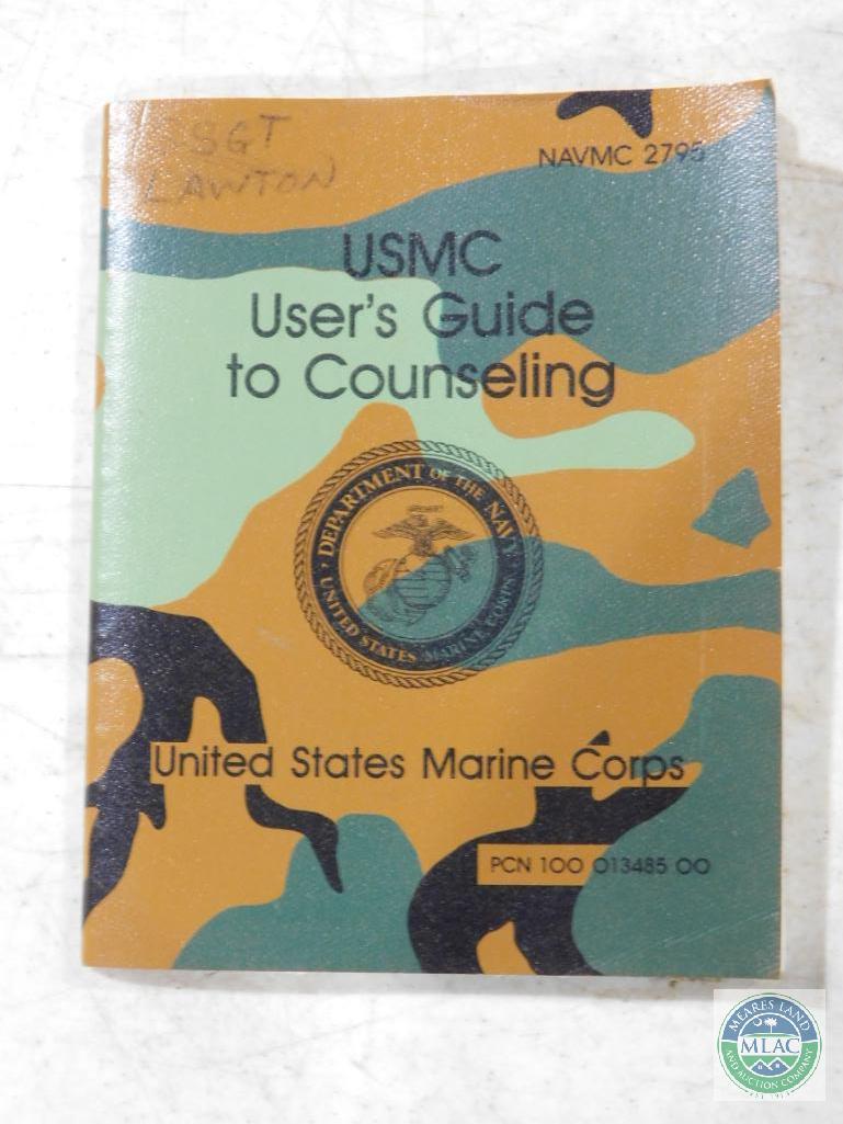 Lot of USMC Marine Books & Magazines