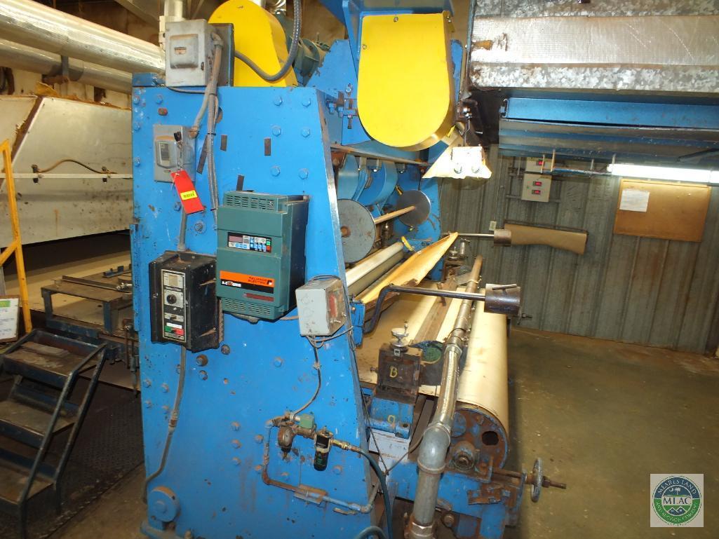 Vinyl Back Coir Yarn Tufting Machine Complete 169' Line