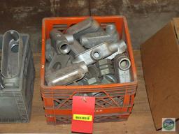 Lot of Light Fixtures Sz 2 Starter & Electrical Condulets