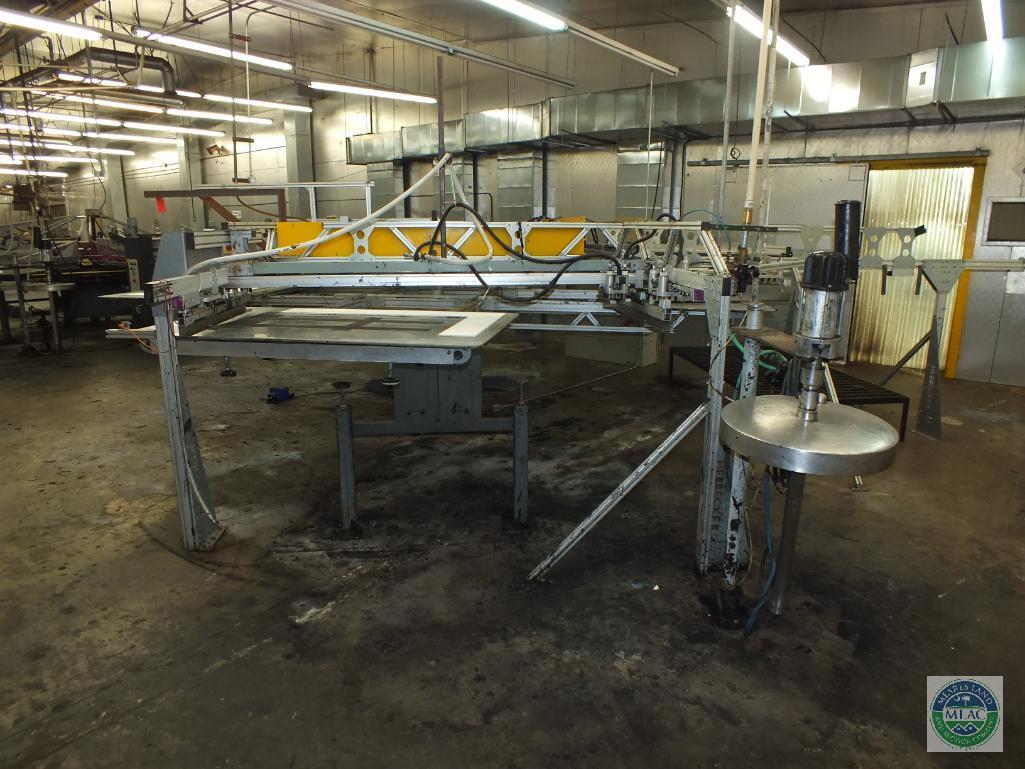 Hebbecker Jumbo Mat Printing & Flocking Carousel