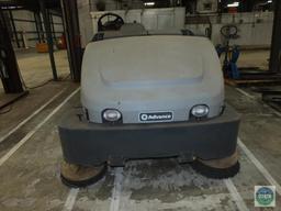 Advance Exterra 6340 Ride On Sweeper (late pickup)