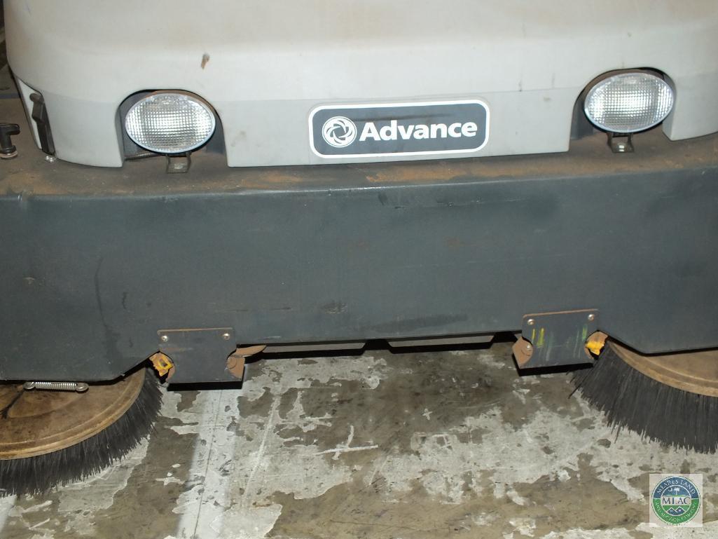 Advance Exterra 6340 Ride On Sweeper (late pickup)