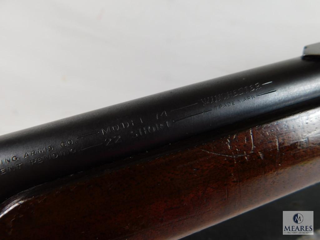 Winchester Model 74 Rifle .22 Short