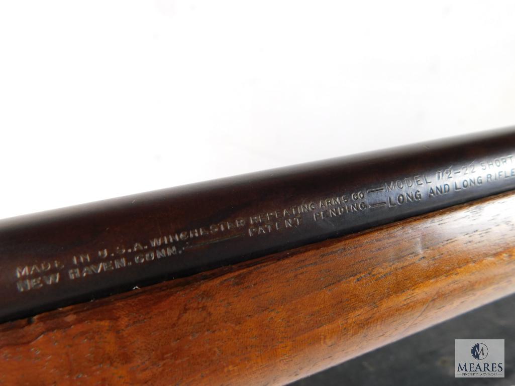 Winchester 72-22 .22 Short Long Rifle Bolt Action