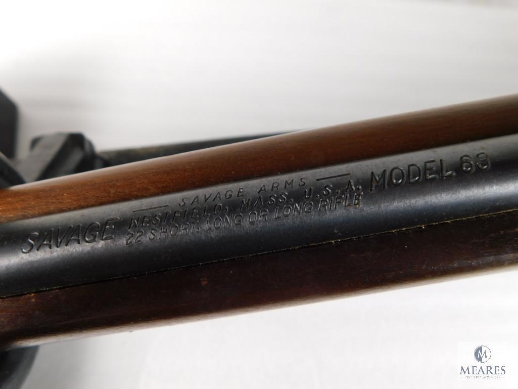 Savage Model 63 .22 Short Long Rifle Bolt Action