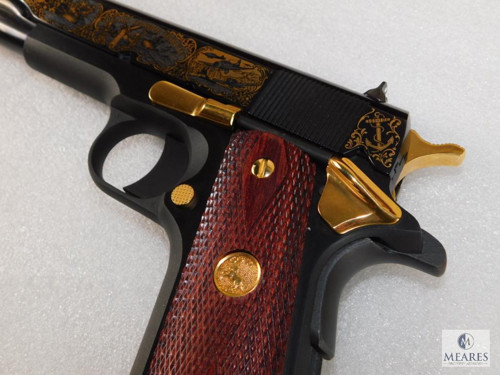 Colt 1911 .45 Pearl Harbor Tribute Special Edition Pistol With Display Case