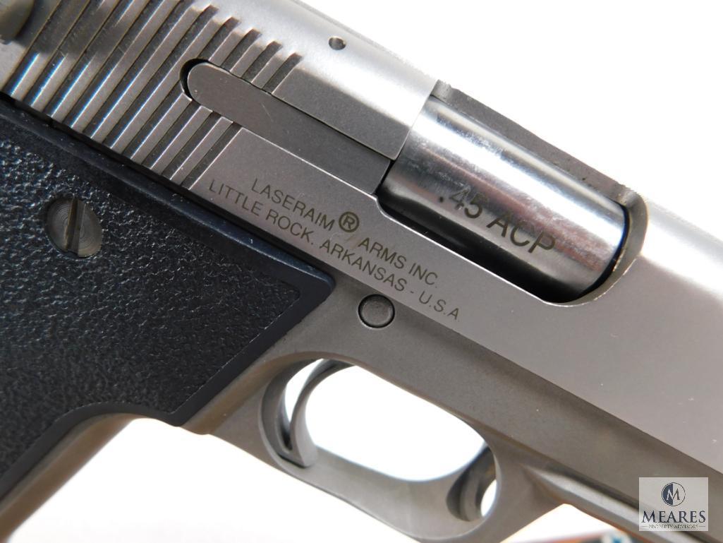 Laseraim Model 1911 .45 Acp Pistol