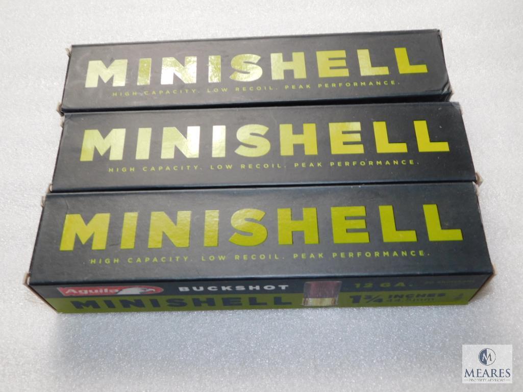 60 Minishell Aguila Buckshot 12 Ga Shotgun Shells