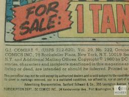 DC Comics, G.I. Combat, No. 222, Oct. 1980 Issue