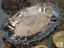 Lot of Silver Bowls, Tray, and Candy Dish