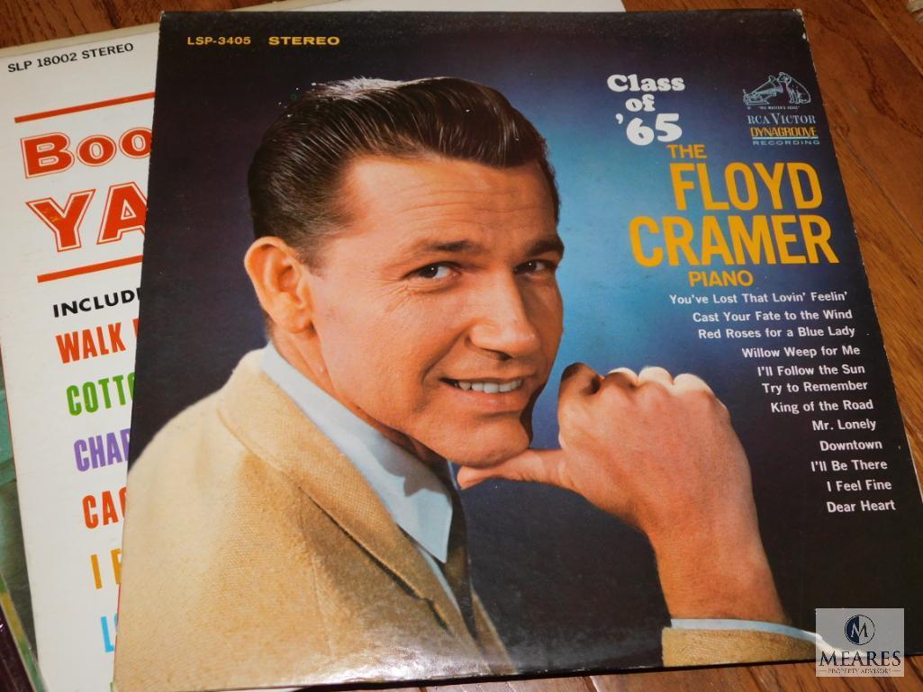 Lot of Various Records LP's Chet Atkins Floyd Cramer Elton John +