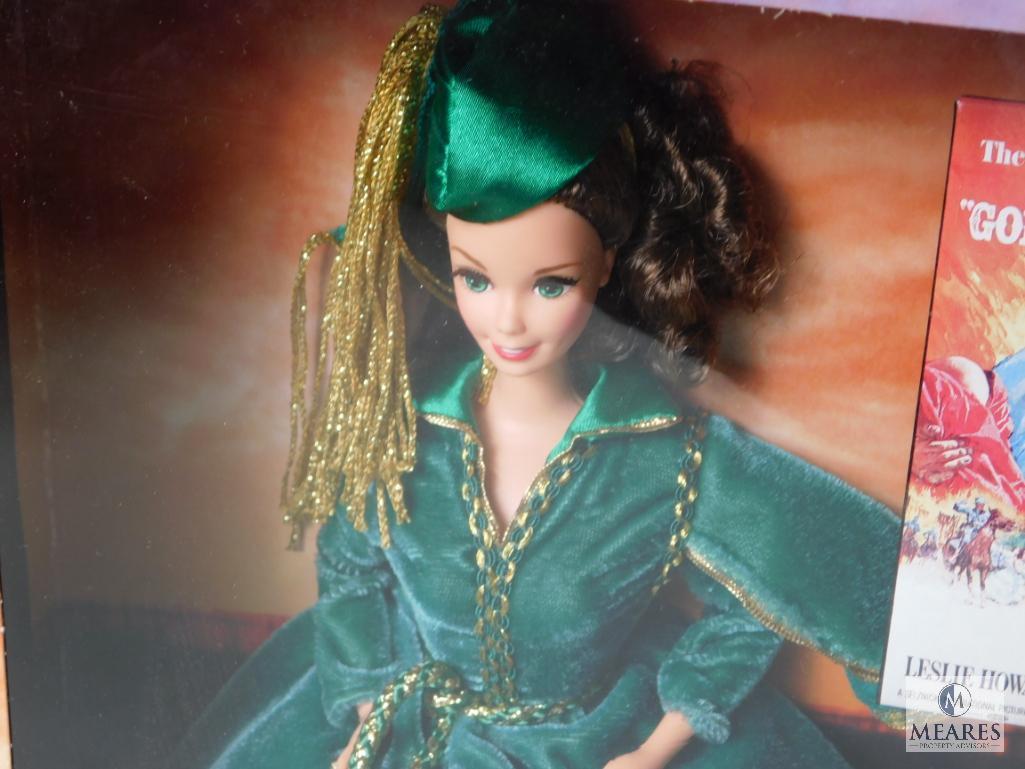 Barbie Hollywood Legends Scarlett O'Hara "Gone With The Wind" Green Dress Doll 1994