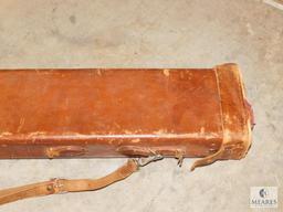 Leather Leg O Mutton shotgun Case 32"