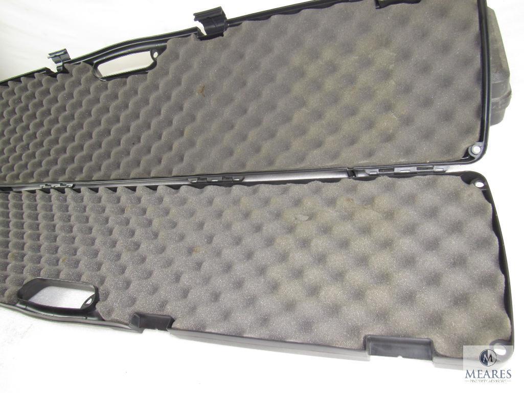 Lot 2 Foam lined Hard Rifle / Shotgun Storage Carrying Cases