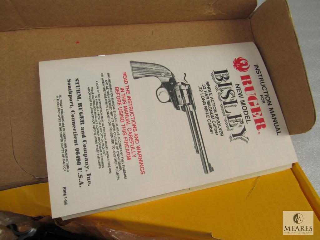 New Ruger RB-32W New Model Single Six Bisley .32 H&R Revolver