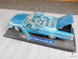Lot of 2 Model Cars by Sun Star 1963 Ford Galaxie 500