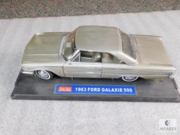 Lot of 2 Model Cars by Sun Star 1963 Ford Galaxie 500