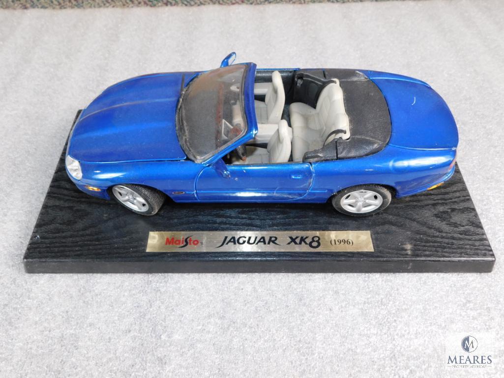 Lot 2 Model Cars 1963 Ford Galaxie 500 & 1996 Jaguar XK8