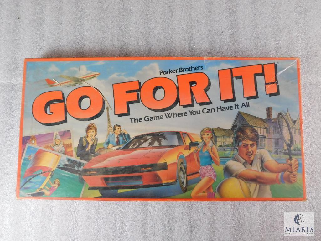 Lot 2 Vintage Board Games "Strateo" & "Go For It"