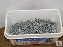 Large Lot Nails, Fasteners, Anchors, Dowels, etc