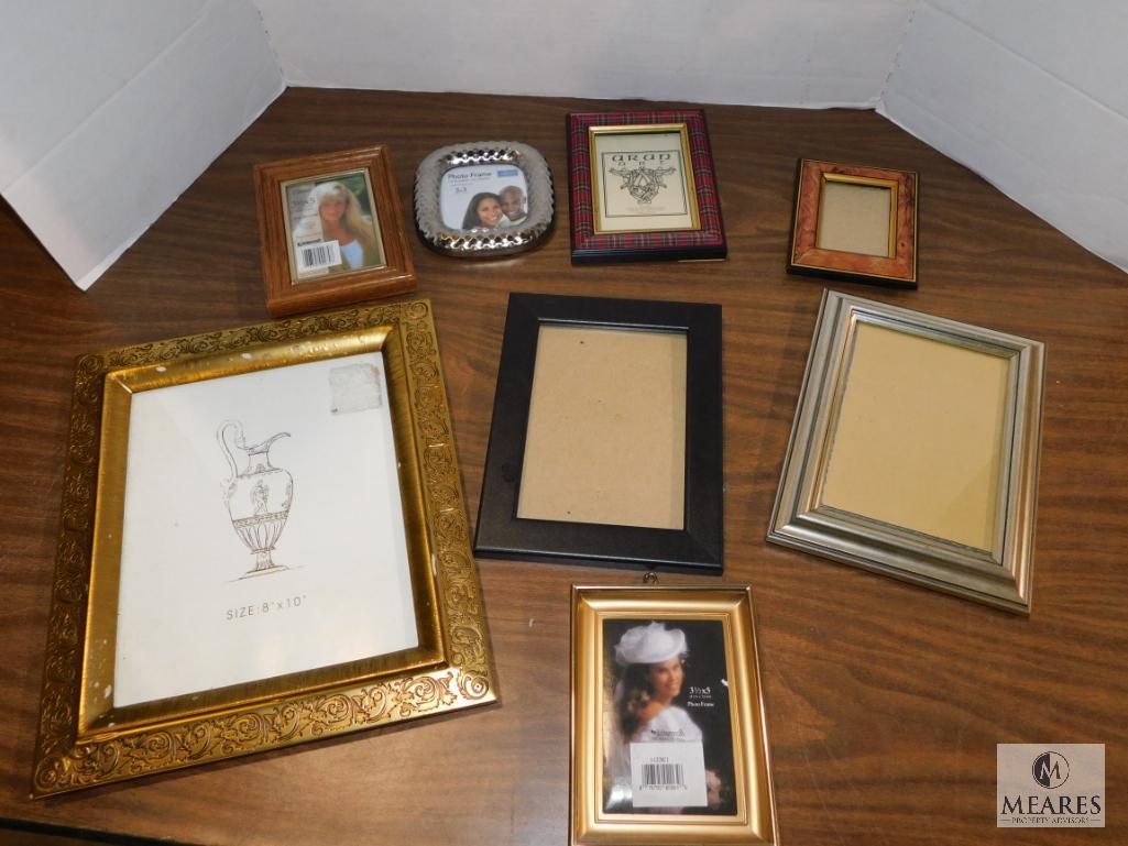 Lot of 8 New & Used Photo / Picture Frames